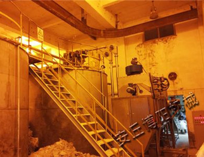 Industrial sewage sodium sulfite pipe chain machine use site