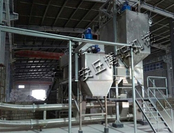 Cassava powder tube chain conveyor use site