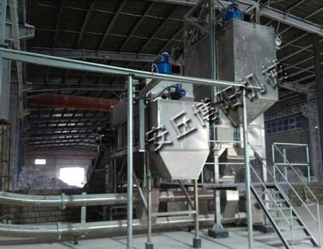 Cassava powder tube chain conveyor use site