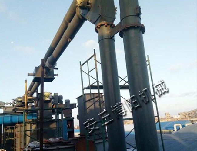 Magnesium sulfate pipe chain conveyor use site