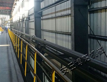 Titanium iron powder chain conveyor use site