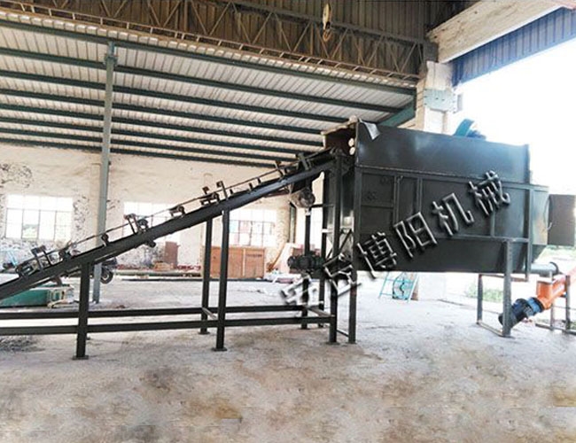 Cement unpacking machine use site