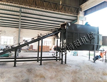 Cement unpacking machine use site