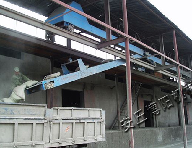 OZJ type bagged cement loading machine