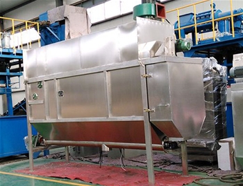 Alkali powder bag breaking machine processing site