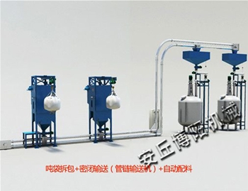 Jumbo bag unloading (bag opening ) machine